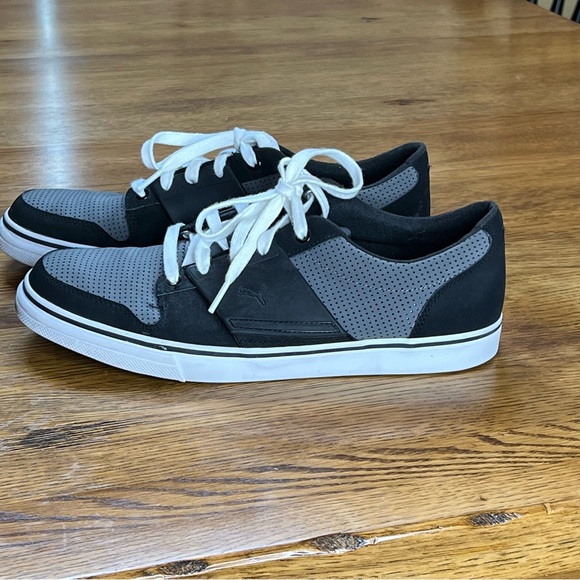 ⭐️ Puma Men’s El Ace 2 Black & Gray sneakers Size 9 - Picture 3 of 15